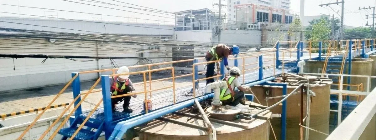 ระบบบำบัดน้ำเสีย สำนักงานใหญ่ — โลตัส สำนักงานใหญ่