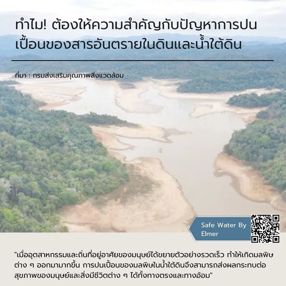 ทำไม ! ต้องให้ความสำคัญกับปัญหาการปนเปื้อนของสารอันตรายในดินและน้ำใต้ดิน